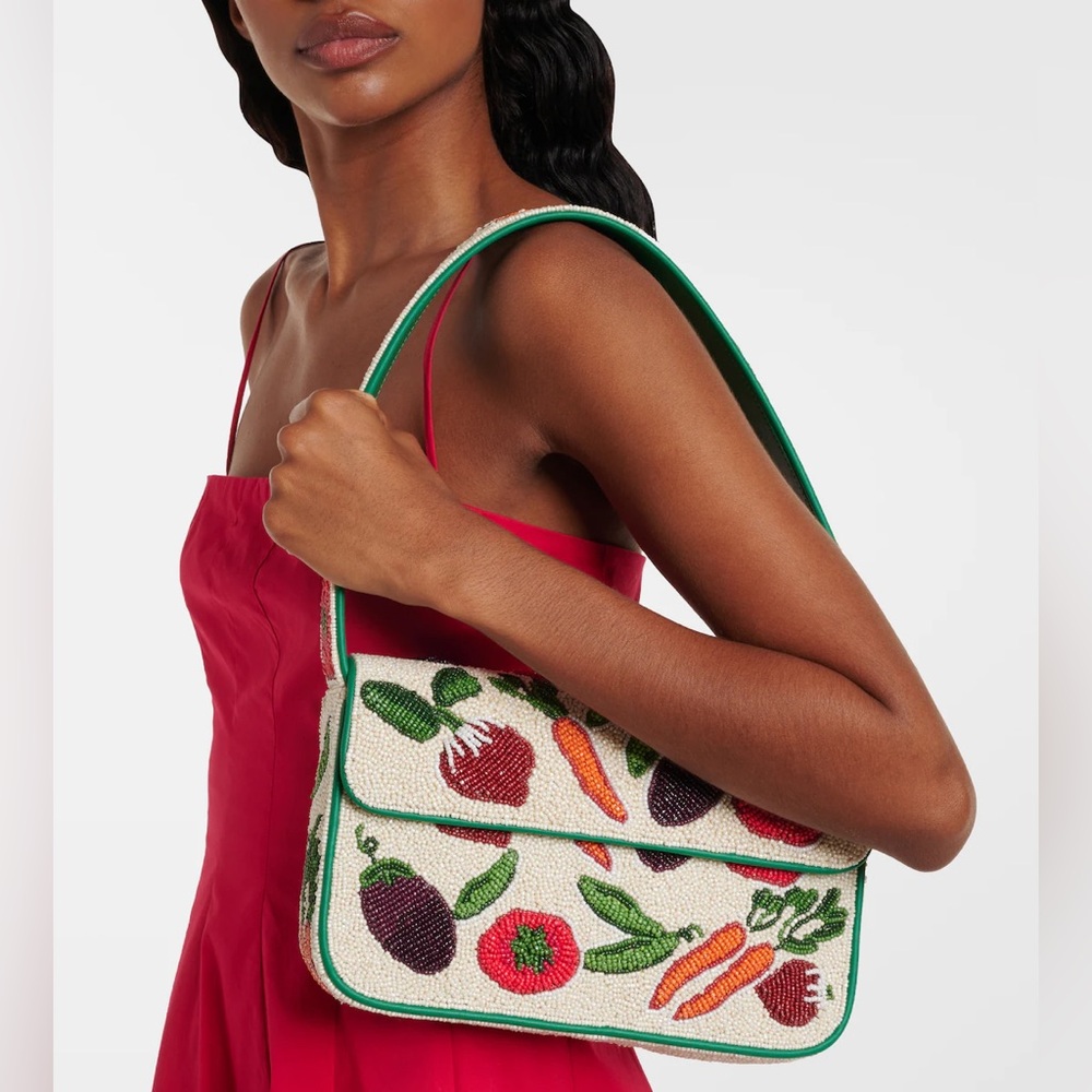 STAUD BEADED TOMMY BAG